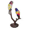 HAES DECO - Tiffany Tafellamp Meerkleurig 50x24x63 cm Fitting E14 / Lamp max 2x40W