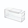 iDesign - Haaraccessoires Opbergbox, 25 x 10 x 10 cm, Kunststof, Transparant - iDesign The Home Edit