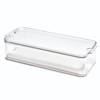 iDesign - Opbergbox Koelkast, 40 x 16 x 9,6 cm, Stapelbaar, Kunststof, Transparant - iDesign Crisp