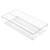 iDesign - Lade Organizer, 2 Vakken, 40.6 x 20.3 x 7.6 cm, Kunststof, Transparant - iDesign Linus