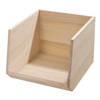 iDesign - Opbergbox met Opening, 29.5 x 25.5 x 21 cm, Paulownia Hout - iDesign Eco Wood