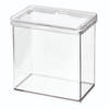 iDesign - Voorraadbus met Deksel, 10.2 x 15.2 x 15.2 cm, 1.5 L, Kunststof - iDesign The Home Edit