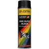 Motip Zijdeglans Acryllak Zwart - 500 ml - Spuit spray zwart - Verf zwart kopen- Spuitspray LAK ZWART ZIJDEGLANS 500 ML