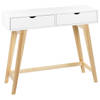 Beliani SULLY - Consoletafel-Wit-MDF