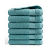 DoubleDry Handdoek Hotel Collectie - 6 stuks - 50x100 - denim blauw