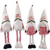 Gnome Staand 100 cm en laag naar 75 cm - Kerst Kabouter Puntmuts - Kabouters - Kerstman Dwerg Staand Puntmuts