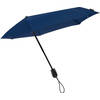 Stormparaplu - Antistorm paraplu - STORMini Aerodynamische opvouwbare stormparaplu Blauw - handopening Blauw