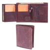 Leather Wallet for Men with Coin Pocket 8 Credit Card Slots & Hidden Pockets Mens Wallet with RFID In Genuine