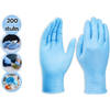 Disposable gloves blue 200 pieces - Nitrile gloves - Powder free - Blue - size XL - Nitrile 200 pieces