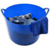 Stevige Flexibel Emmer Wasmand Kuipen 39 liter Blauw 43x49x37 Wasmachine keramiekatelier Mand Opbergmanden