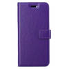Basey Xiaomi 12 Hoesje Bookcase Hoes Flip Case Book Cover - Xiaomi 12 Hoes Book Case Hoesje - Paars