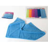 12x stuks microvezel huishoud/schoonmaakdoek gekleurd hoge kwaliteit - 40x60 cm - Vaatdoekjes - Wonderdoeken -