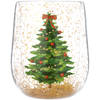 Blokker Jolly Christmas dubbelwandig glas - kerstboom - 35cl