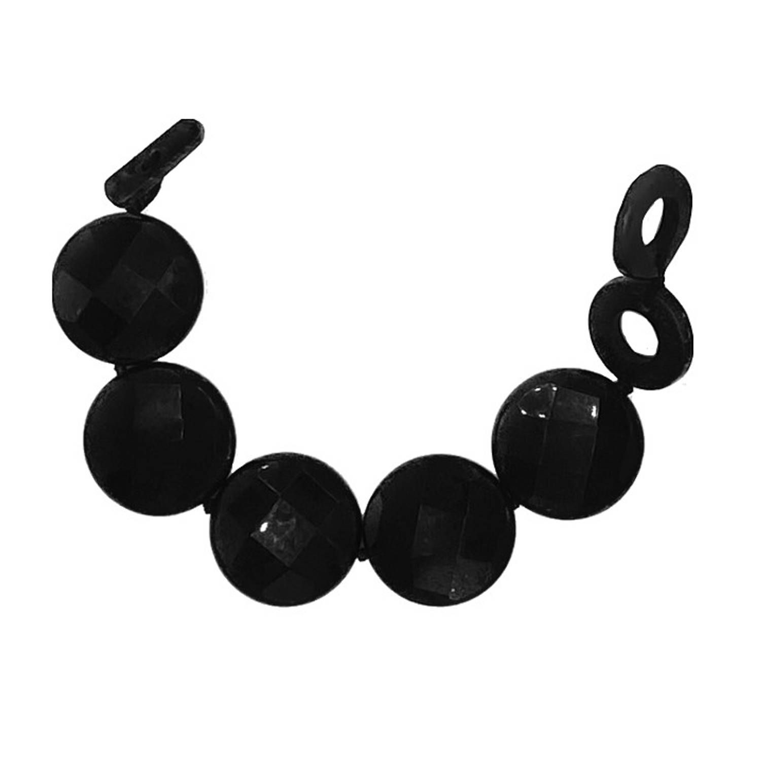 Patharee Edelstenen Armband Onyx - Zwart