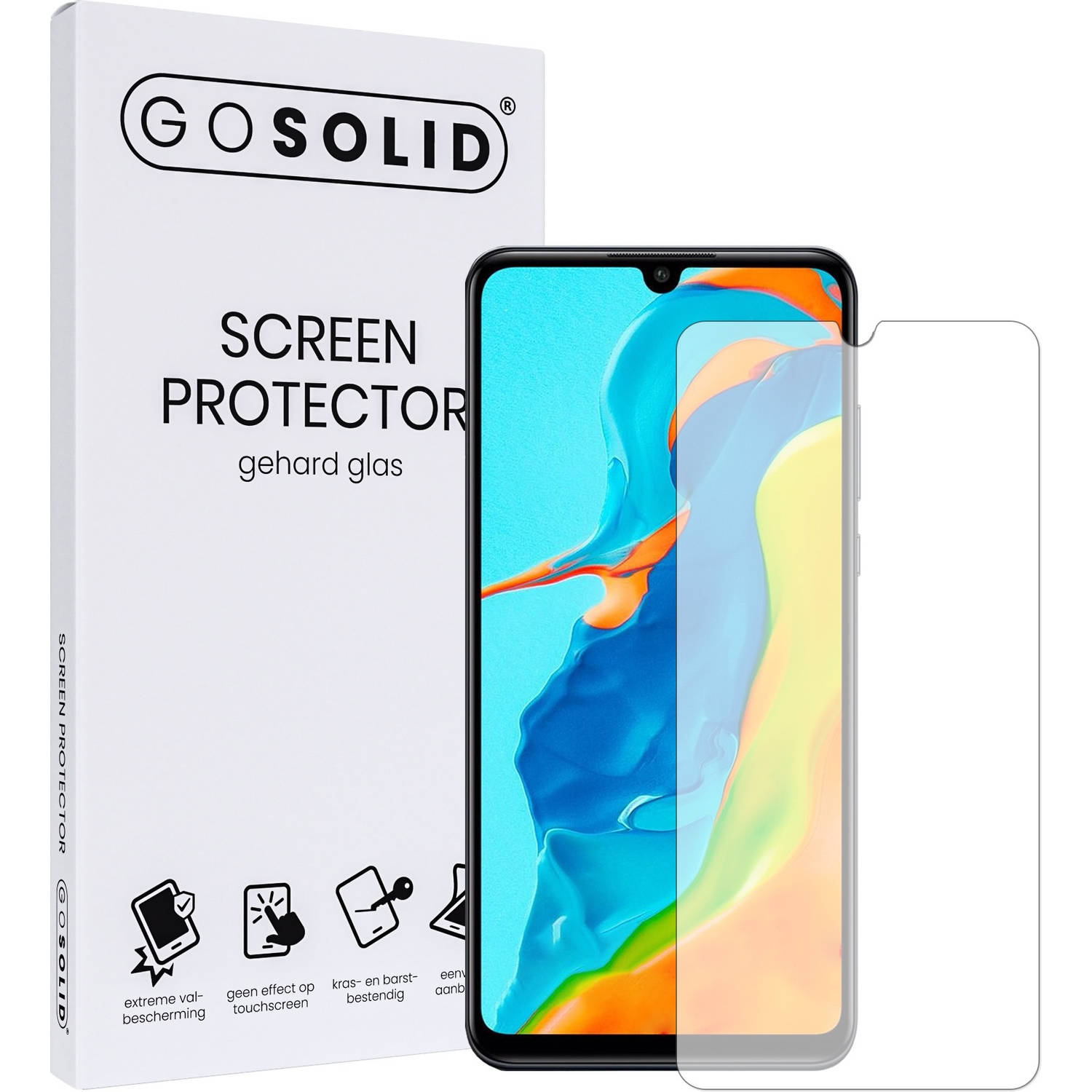 GO SOLID! Screenprotector voor Huawei Mate 30 Pro/Mate 30 Pro 5G