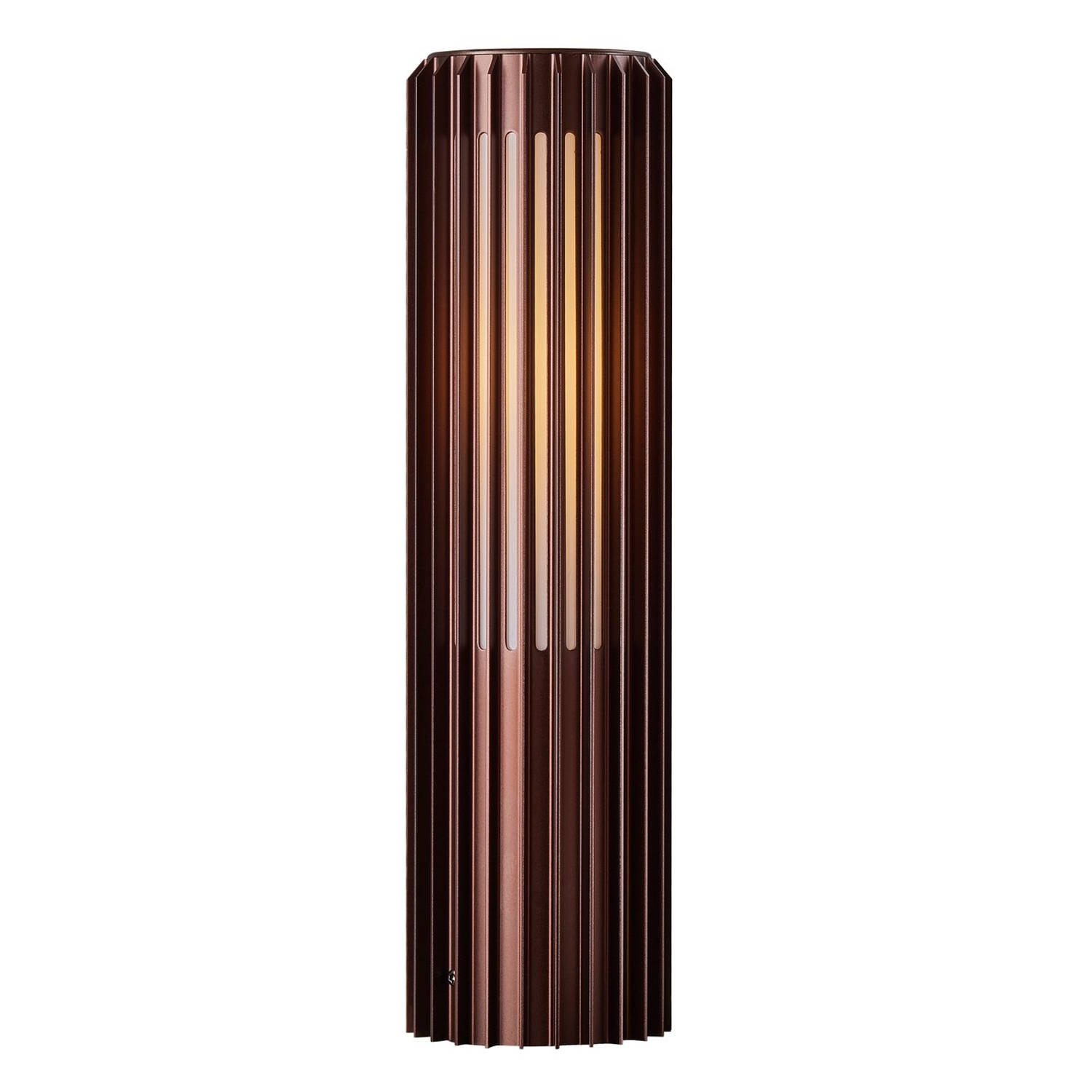 Nordlux Buitenlamp Aludra paal H 45 cm bruin metallic