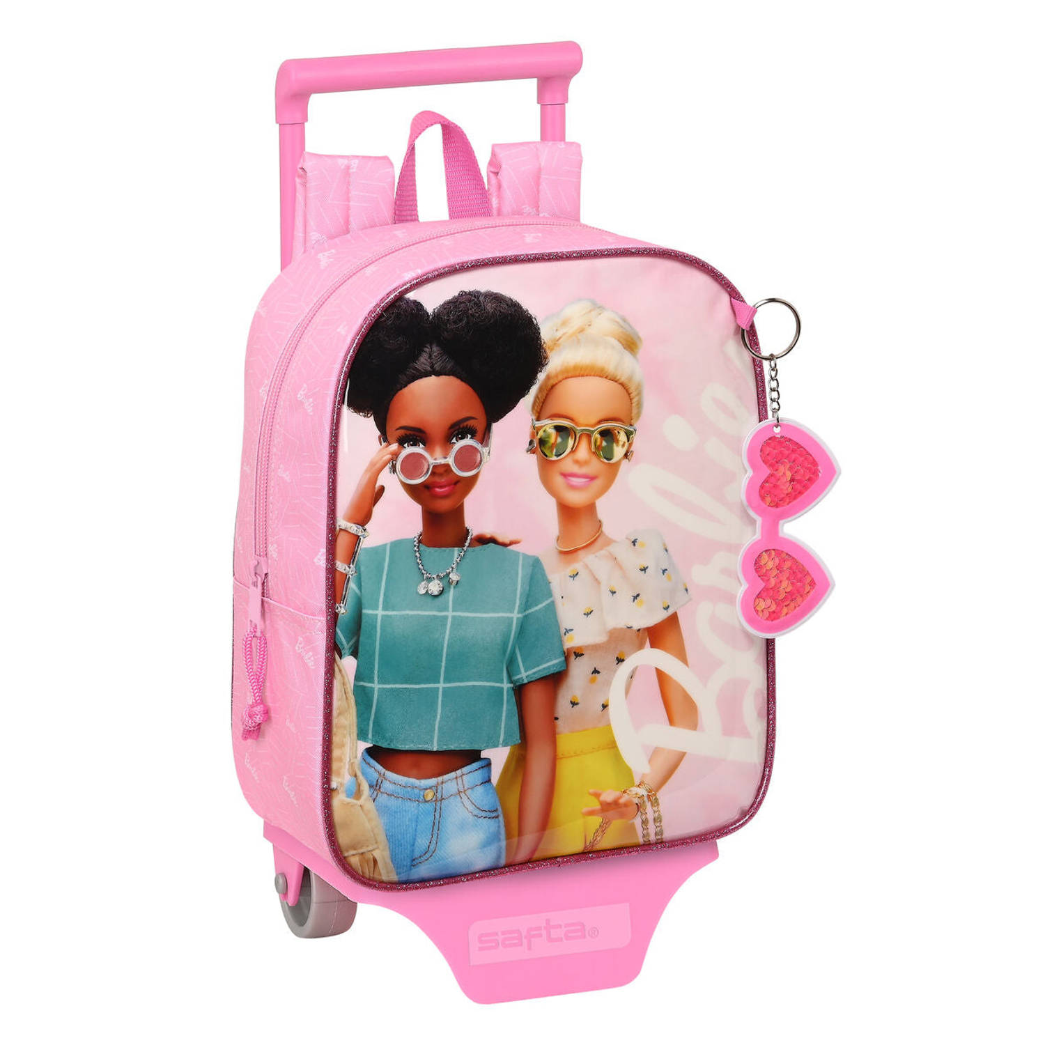 Schoolrugzak Met Wielen Barbie Girl Roze (22 X 27 X 10 Cm)