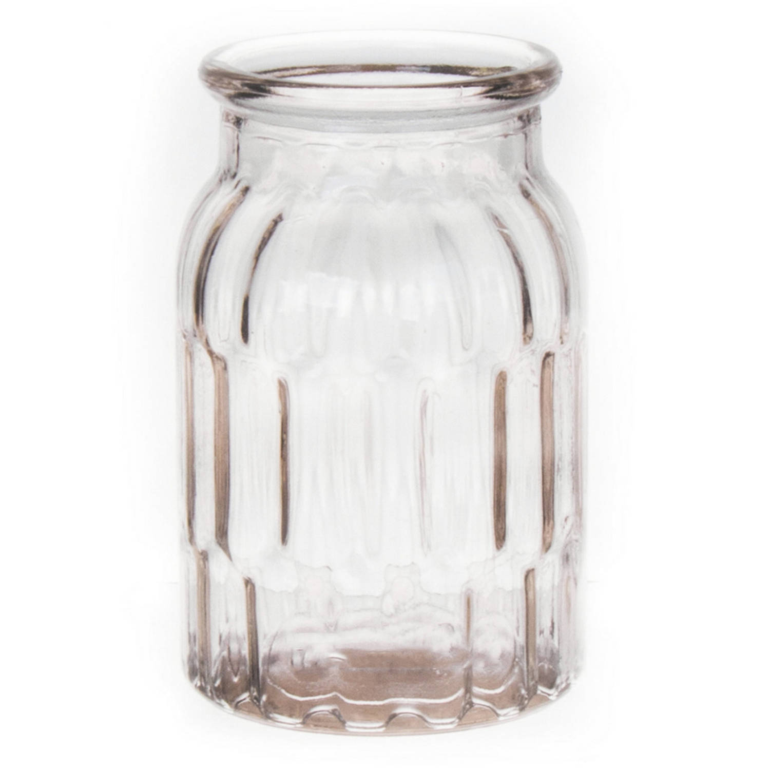 Bloemenvaas Helder Transparant Glas D12 X H18 Cm Vazen