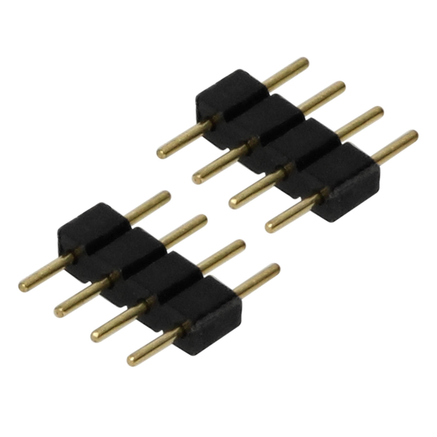 LED 2 x 4-polige connector