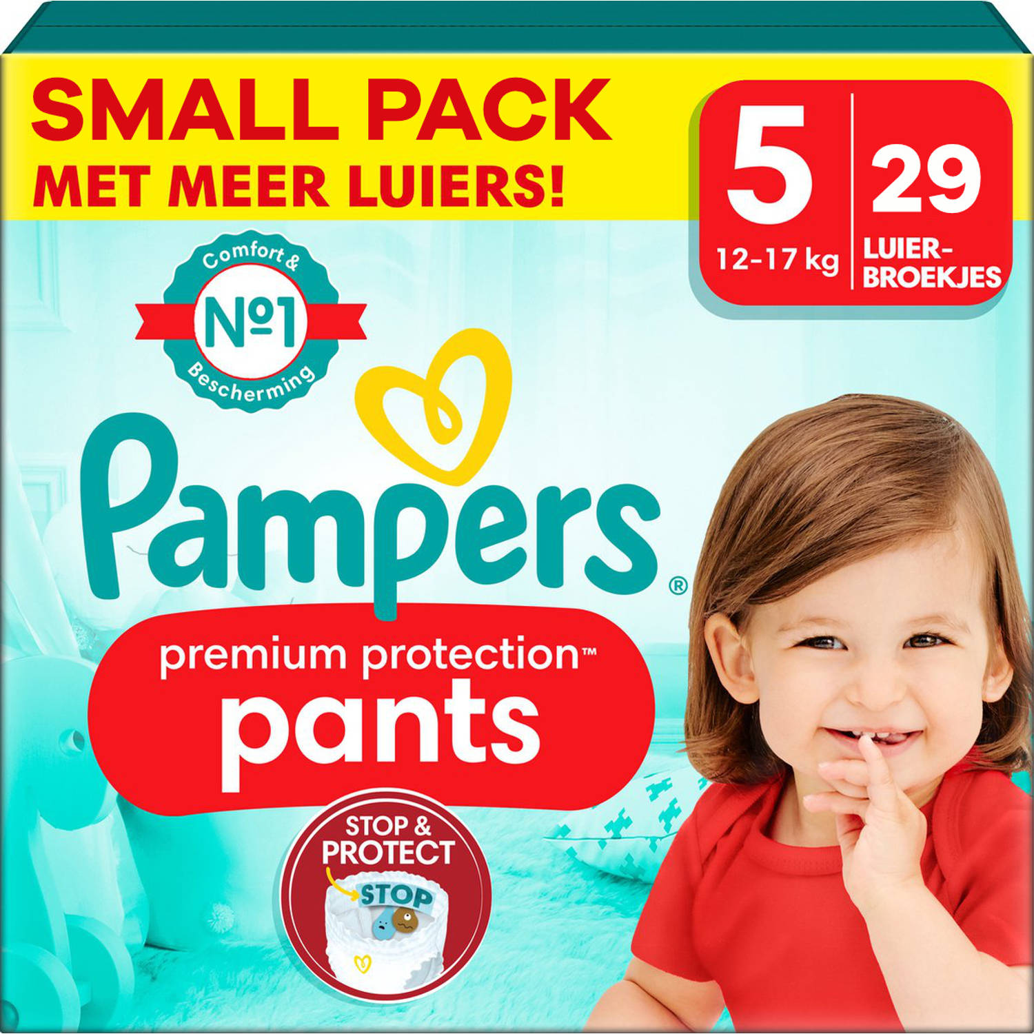 Pampers Premium Protection Pants Maat 5 Small Pack 29 Stuks 12-17 Kg