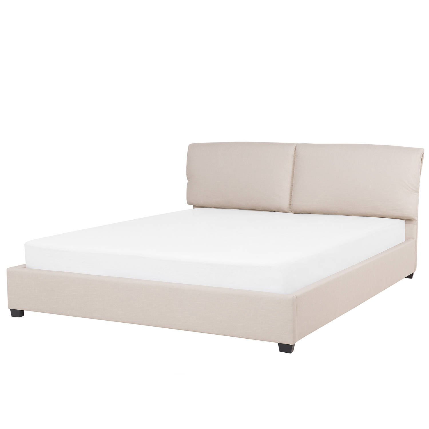 Beliani BELFORT - Waterbed-Beige-Polyester