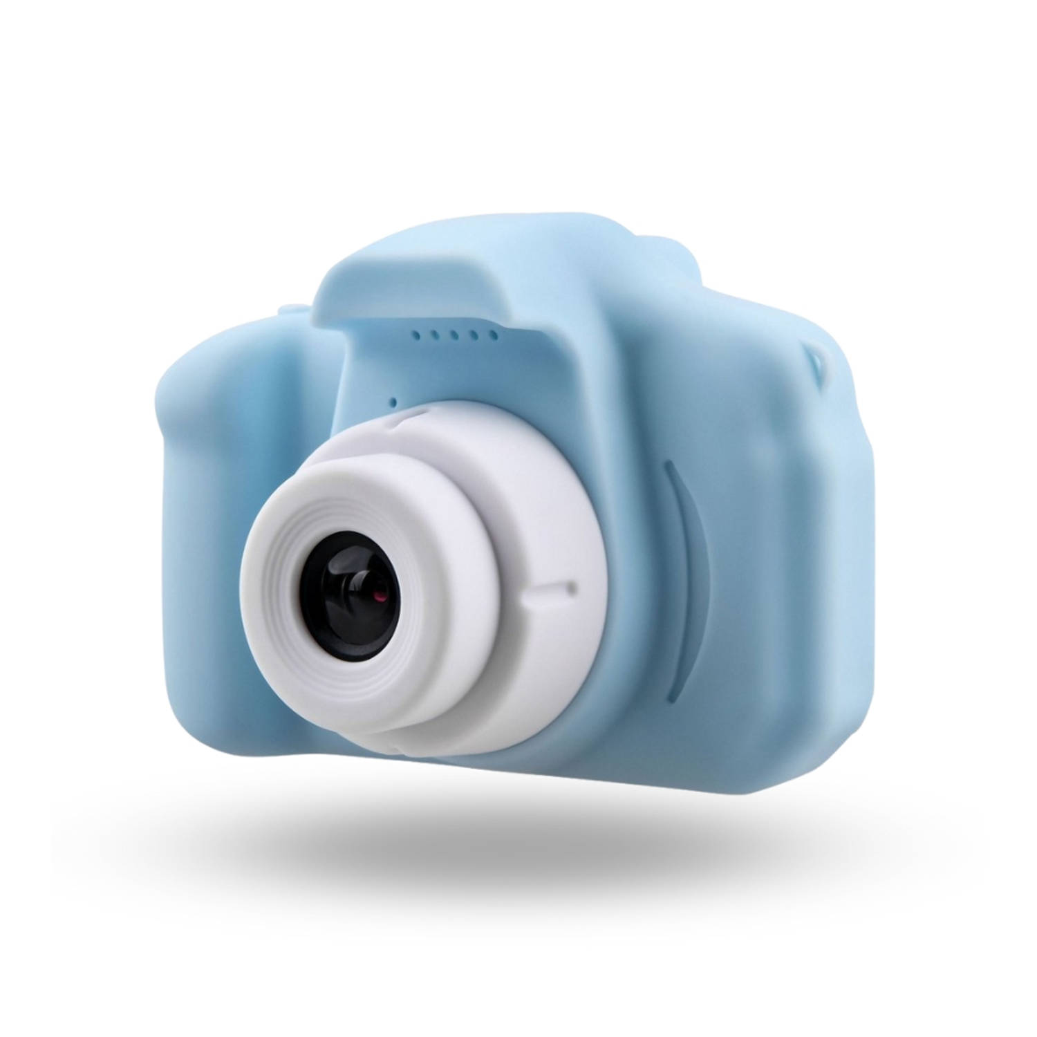 Homezie Kindercamera - Blauw - 5 Ingebouwde spelletjes - 1080p - 3 Megapixel - USB oplaadbaar - Digitale camera - Fototoestel voor kinderen