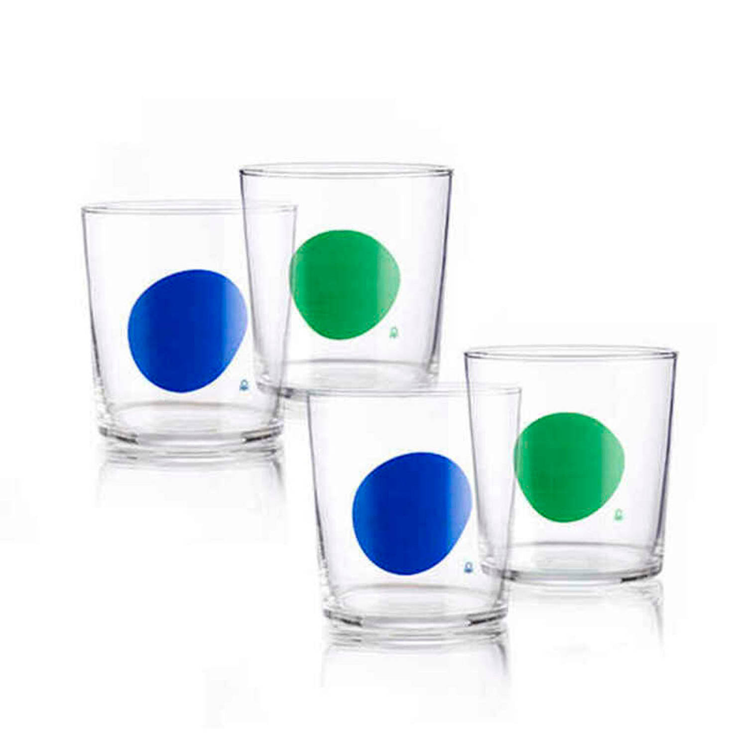 Glazenset Benetton Addige Glas Kristal 0,33 L (4 uds)