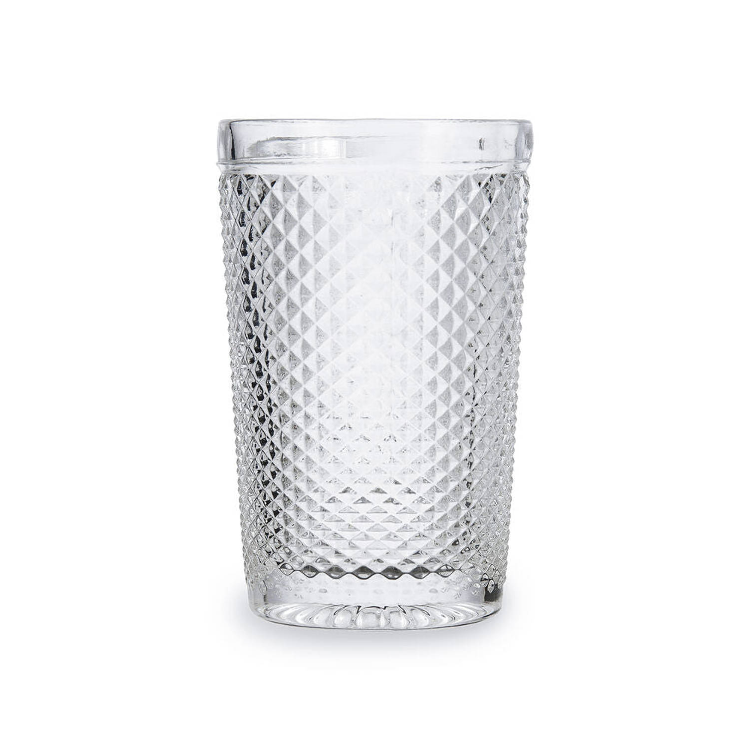 Glazenset Bidasoa Onix Transparant Glas (350 ml) (3 Stuks)
