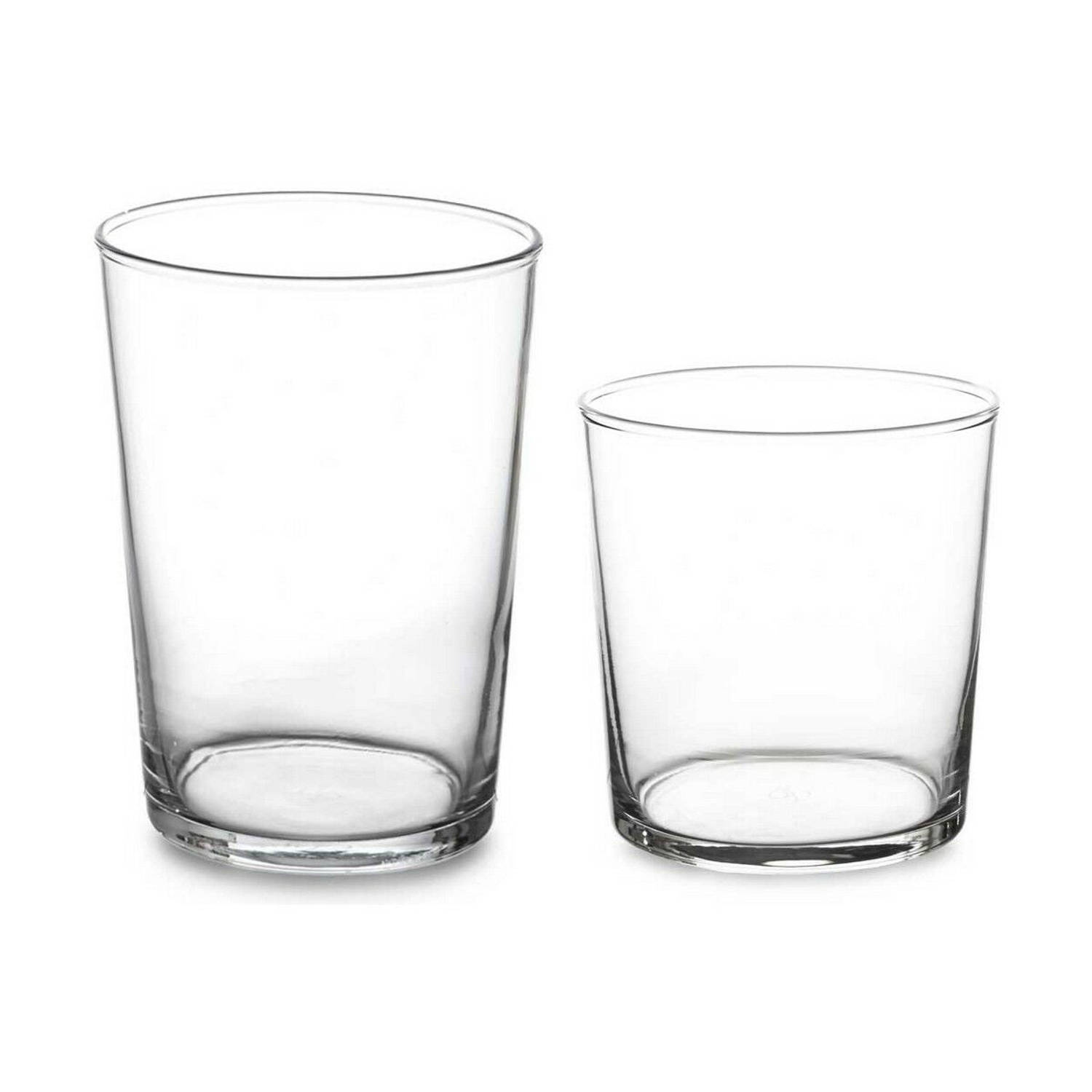 Glazenset Bistro Transparant Glas (380 Ml) (2 Stuks) (510 Ml)
