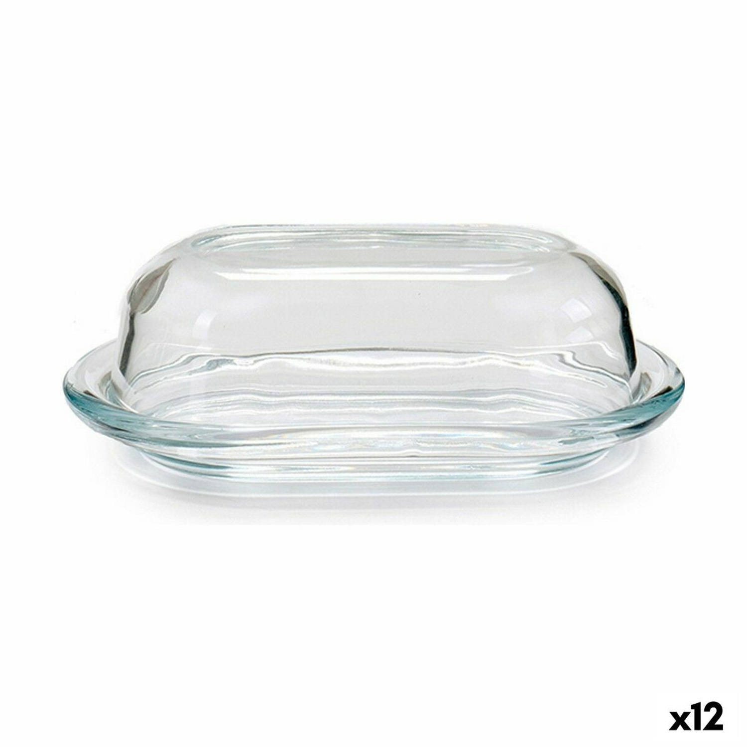 Afdeling Geleidbaarheid Lol Botervloot Glas (13 x 7 x 19,7 cm) (12 Stuks) | Blokker