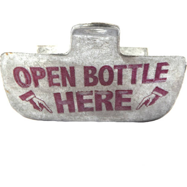Bierflesopener met schroeven - Vintage flesopener voor aan de muur - een essentieel cadeau voor elke feestelijke