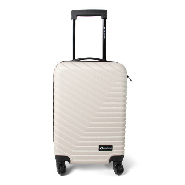 Norlander TMS Handbagagekoffer - Reiskoffer - Trolley - Taupe