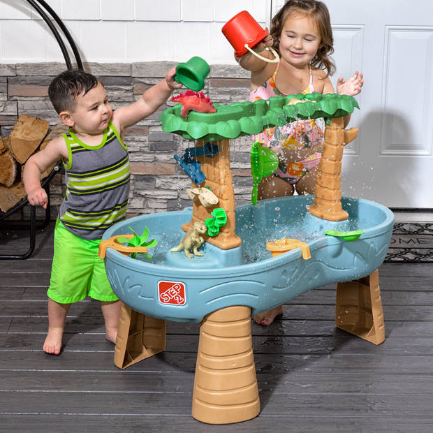 Step2 Dino Showers watertafel met 13-delige accessoireset Waterspeelgoed voor kind