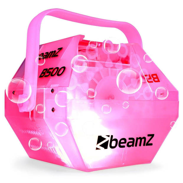 Bellenblaasmachine - BeamZ B500LED + bellenblaasvloeistof concentraat (250ml)