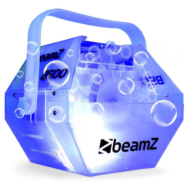 Bellenblaasmachine - BeamZ B500LED bellenblaas machine - Door ingebouwde LED's verandert de kleur van de behuizing!