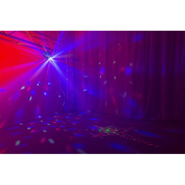 MAX DJ10 lichteffect - Jelly Moon met rood/groene laser
