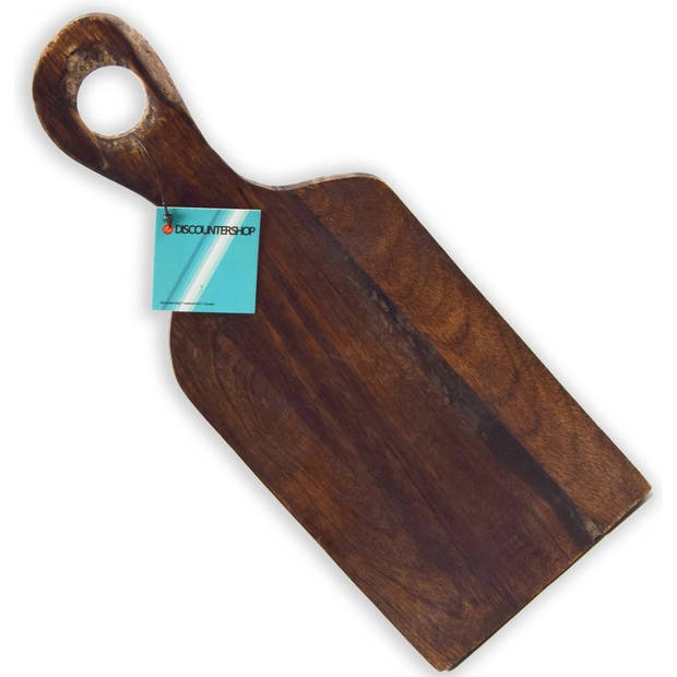 Set van 2 Handgemaakte mango hout snijplank - kaasplank - snijplank - serveerschaal - houten dienblad - hakblok