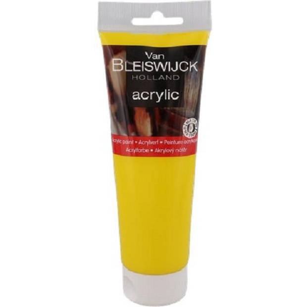 Acrylic Paint Primary Yellow - Tube 250 ml