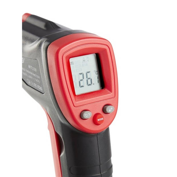 MAX Infraroodthermometer -50 tot 380°C - Laser