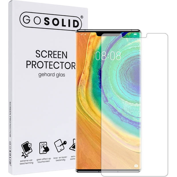 GO SOLID! Screenprotector voor Huawei Mate 30 E Pro 5G gehard glas