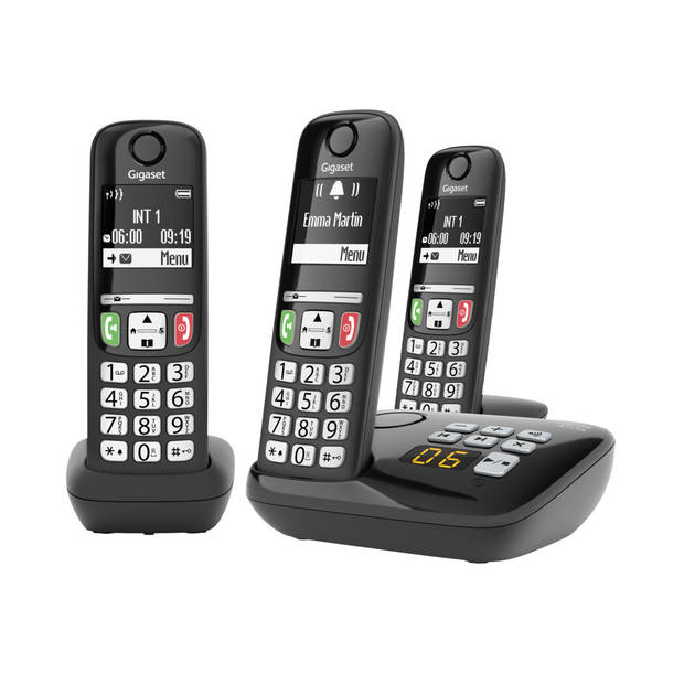 Gigaset A735A trio - draadloze huis telefoon met antwoordapparaat