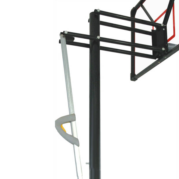 Engelhart Basketbalpaal verstelbaar 270-305 cm met standaard Basketbalstandaard mobiel & verrijdbaar