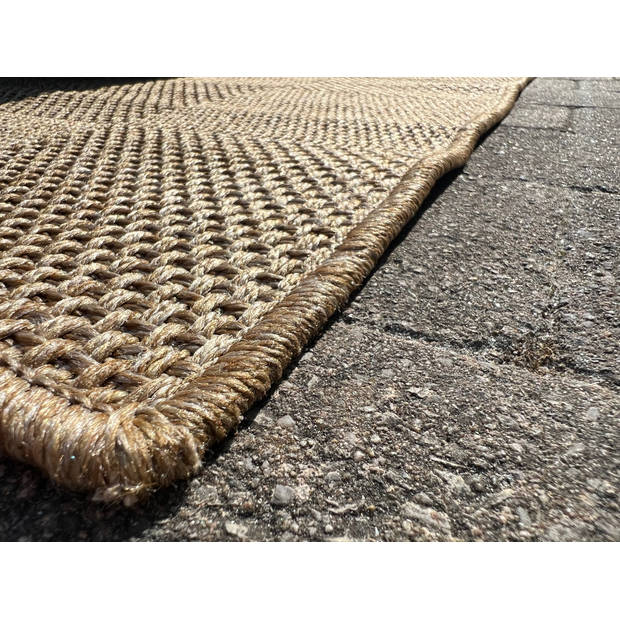 Sisal Buitenkleed - Tuintapijt Outdoor Rechthoek 120x180 cm - Bruin