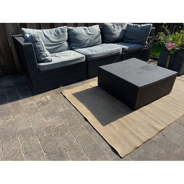 Buitenkleed - Tuintapijt Outdoor Rechthoek 160x230 cm - Bruin