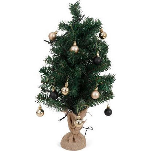 Senza Kerstboom incl Verlichting, Ballen