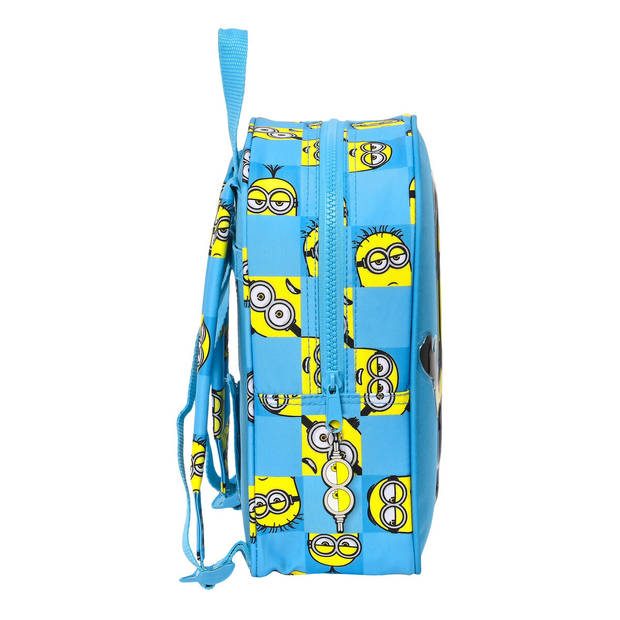 Schoolrugzak Minions Minionstatic Blauw (22 x 27 x 10 cm)