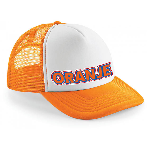 Koningsdag snapback - oranje - voor volwassenen - Verkleedhoofddeksels