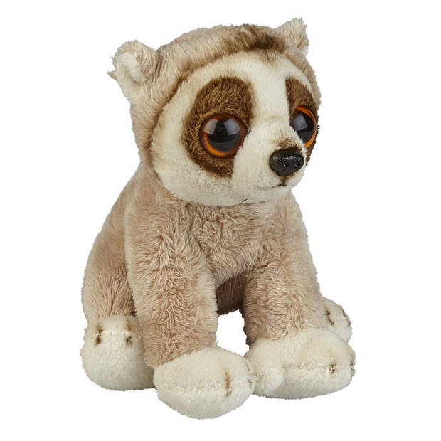 Pluche knuffel dieren Slow Lorie aapje 15 cm - Knuffeldier