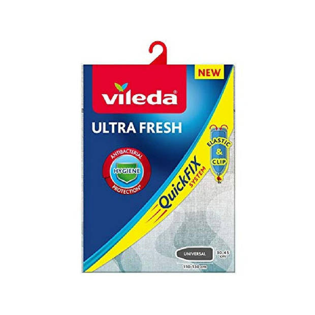 Hoes voor Strijkplank Vileda 168989 Ultrafresh Quick Fix Grijs (130 x 45 cm)