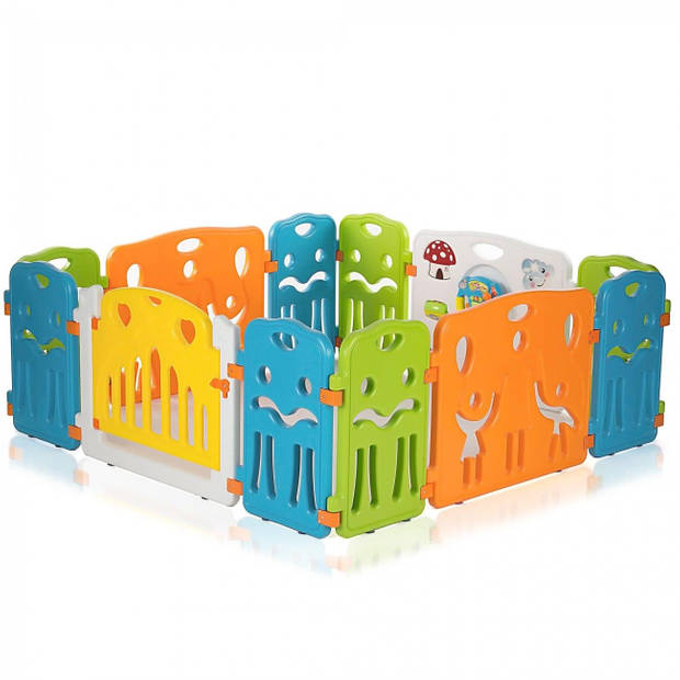 Grondbox, kruipbox, speelbox, playpen, baby, peuter en kind afscherming - Colours XL